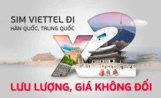 ƯU ĐÃI HÈ 2023: NHÂN ĐÔI LƯU LƯỢNG DATA KHI ĐI HÀN QUỐC, TRUNG QUỐC VỚI MỨC GIÁ KHÔNG ĐỔI