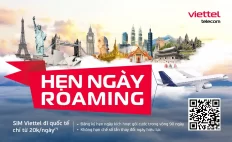 Viettel tiên phong triển khai tính năng đăng ký hẹn ngày cho các gói cước roaming